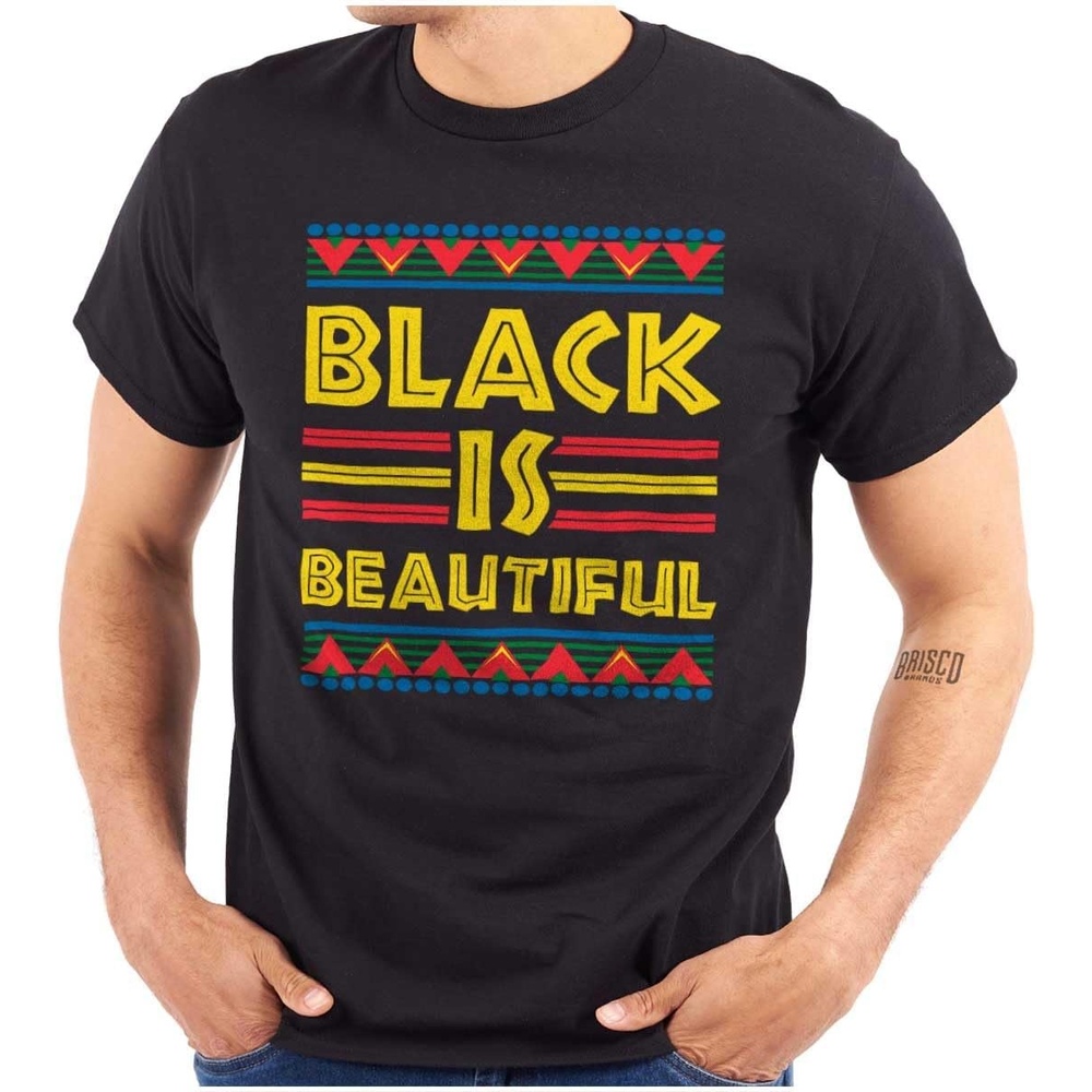 image:imageBlack is Beautiful African Tribal Graphic T Shirt Men or WomenBlack