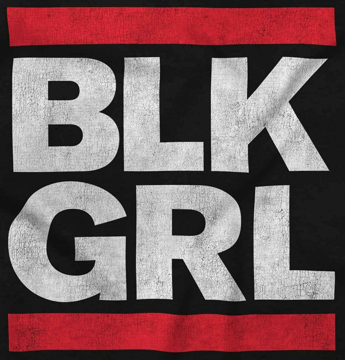 image:imageBLK Girl Cute Black Pride 90s Hip Hop Womens Graphic T Shirt TeesBlack