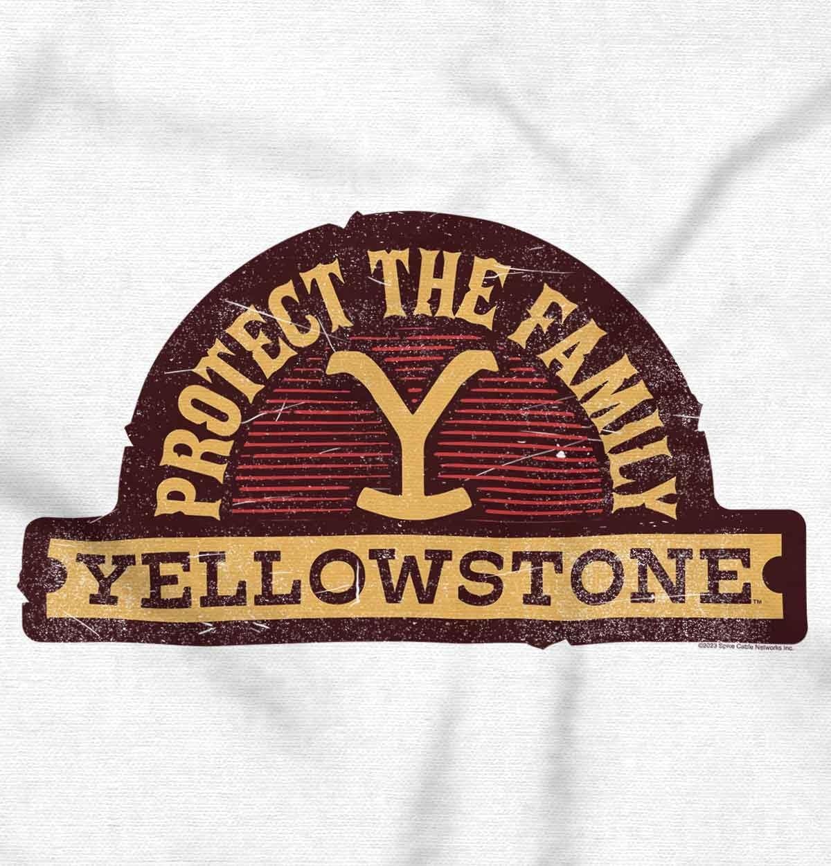 image:imageY Yellowstone Protect the Family Toddler Boy Girl T ShirtWhite