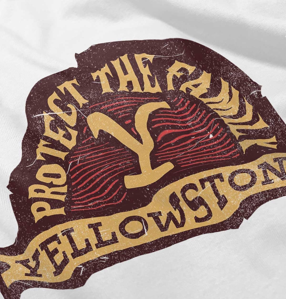 image:imageY Yellowstone Protect the Family Toddler Boy Girl T ShirtWhite