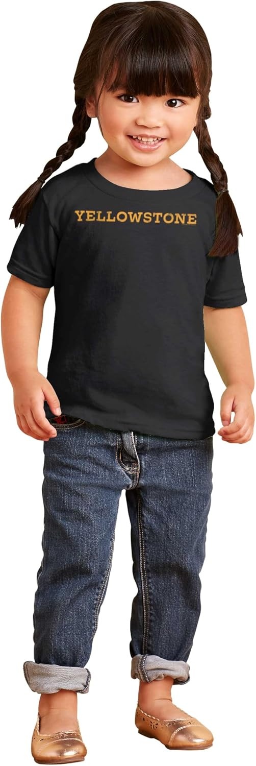 image:imageYellowstone Dutton Ranch TV Show Logo Toddler Boy Girl T ShirtBlack