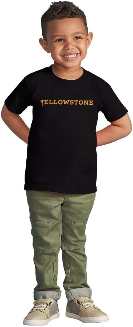 image:imageYellowstone Dutton Ranch TV Show Logo Toddler Boy Girl T ShirtBlack