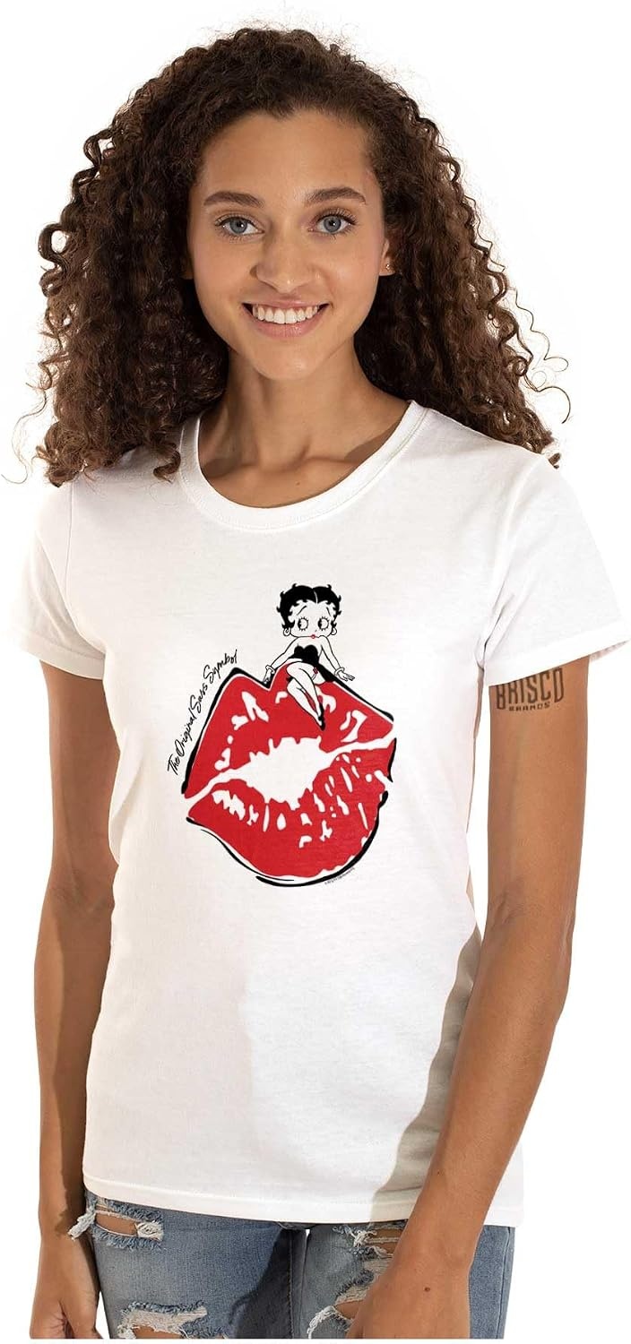 image:imageBetty Boop The Original Sass Symbol Womens Slim Fit Graphic Tee