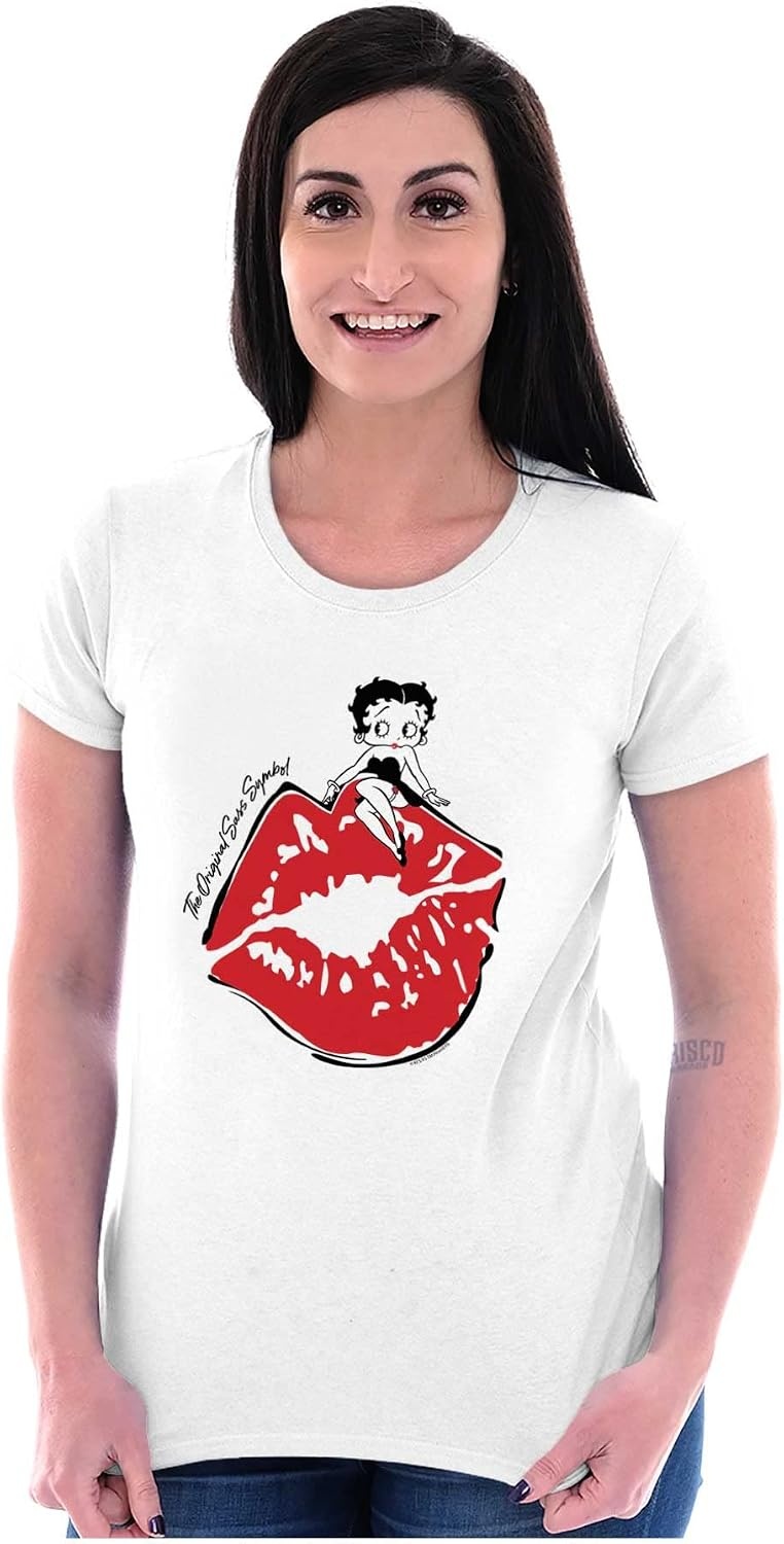 image:imageBetty Boop The Original Sass Symbol Womens Slim Fit Graphic Tee