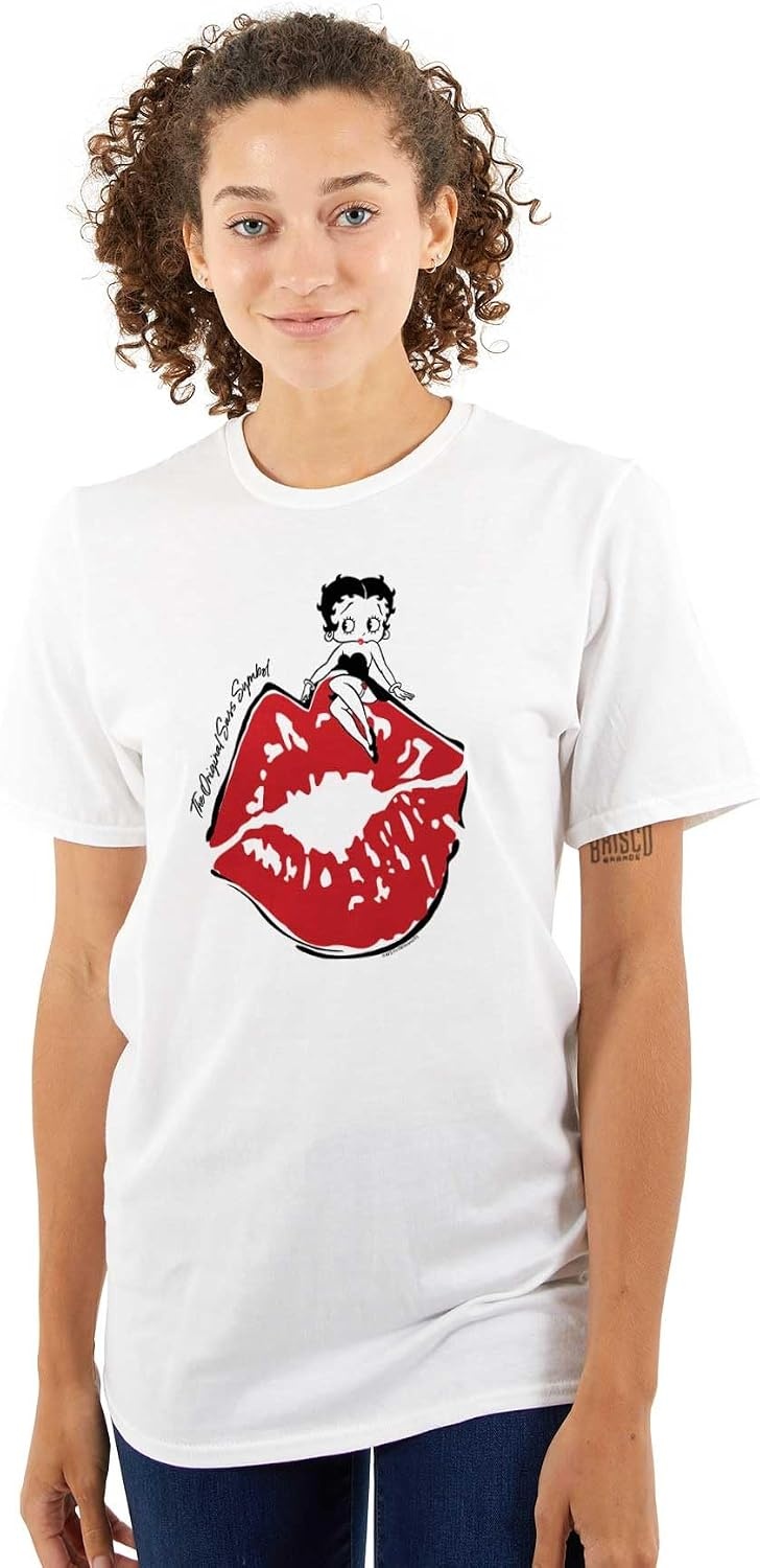 image:imageBetty Boop The Original Sass Symbol Womens Graphic T Shirt TeesWhite