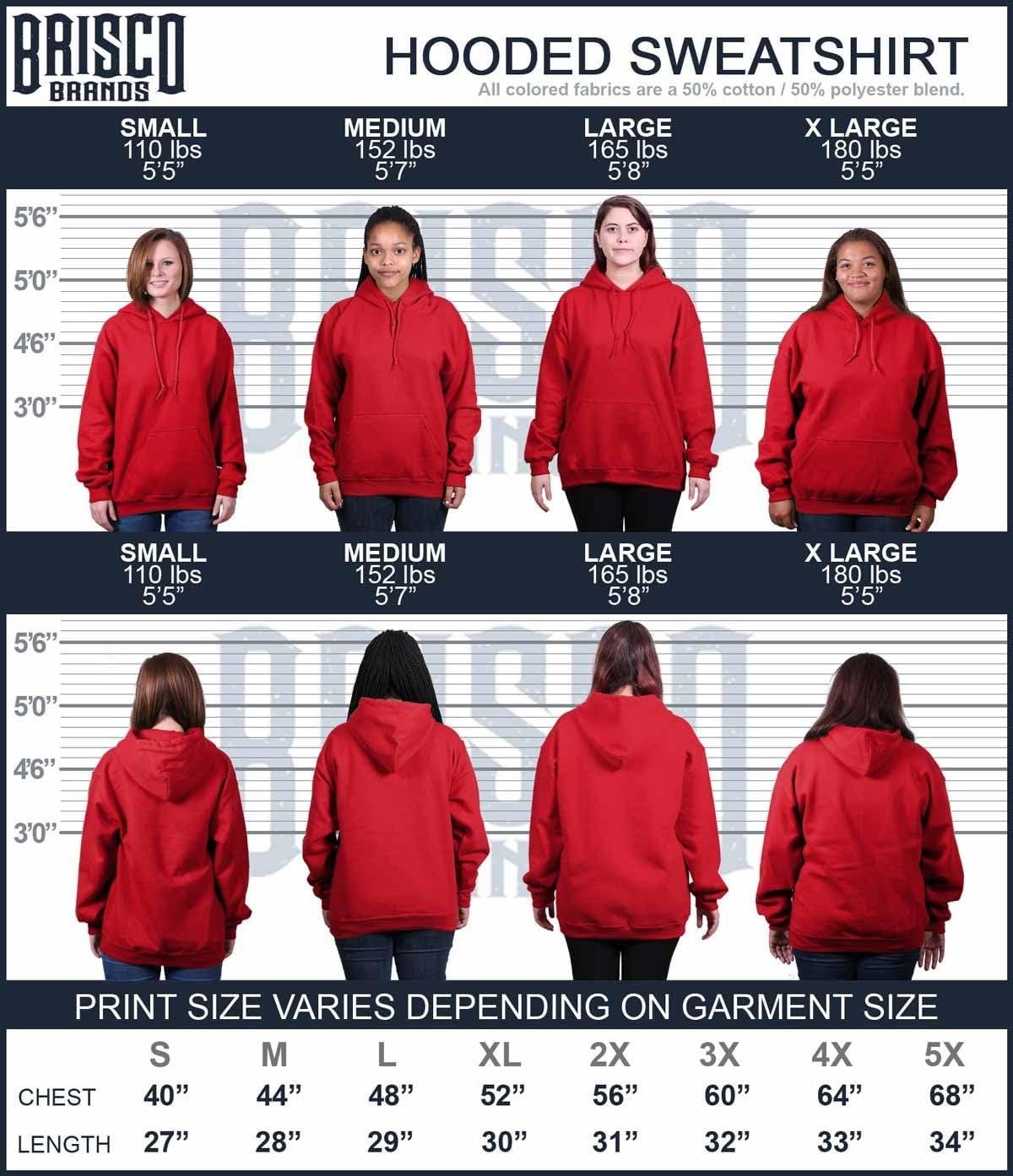image:imageBrisco Brands Skeleton Skull Crossbone Heart Symbol Hoodie Sweatshirt WomenRed