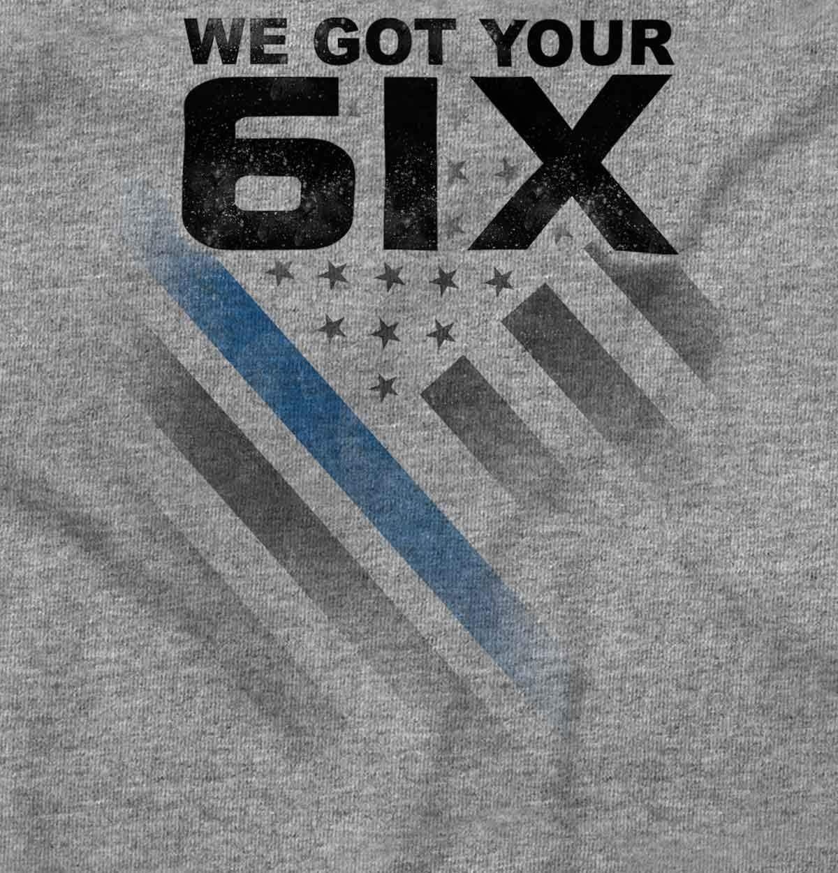 image:imageBrisco Brands We Got Your Six Blue Line USA Flag Tank Top T Shirts Men Women