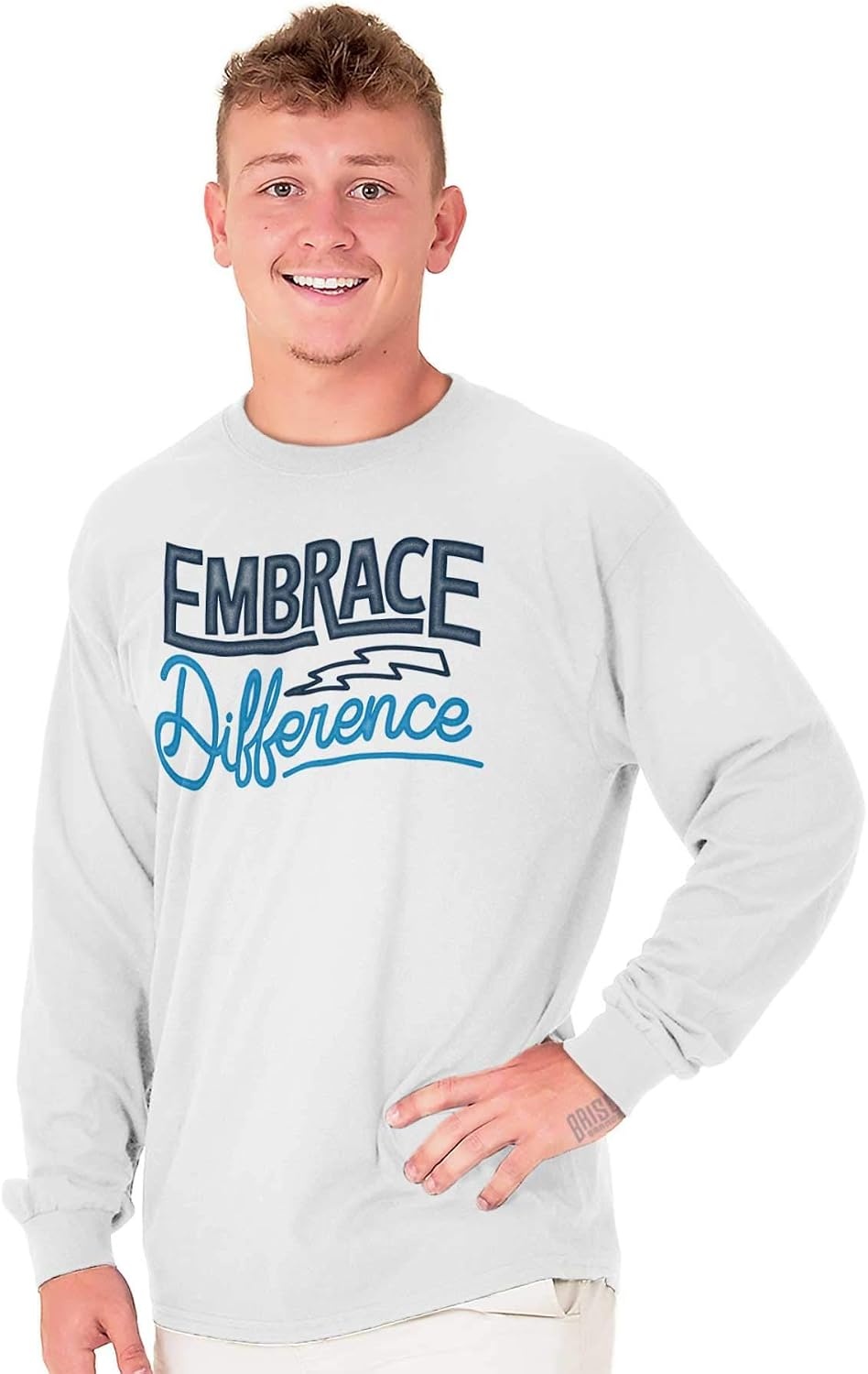 image:imageEmbrace Differences Autism Awareness Long Sleeve Tshirt Men Women