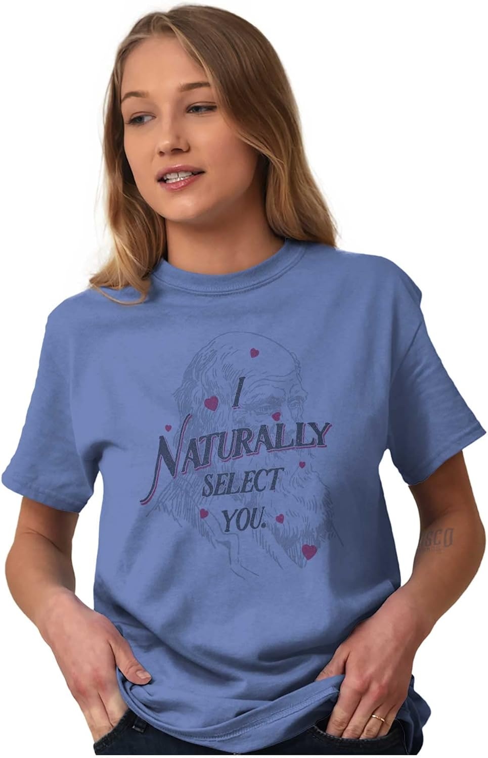 image:imageI Naturally Select You Valentines Day Graphic T Shirt Men or WomenViolet