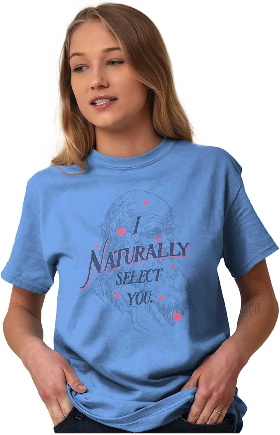 image:imageI Naturally Select You Valentines Day Graphic T Shirt Men or WomenViolet