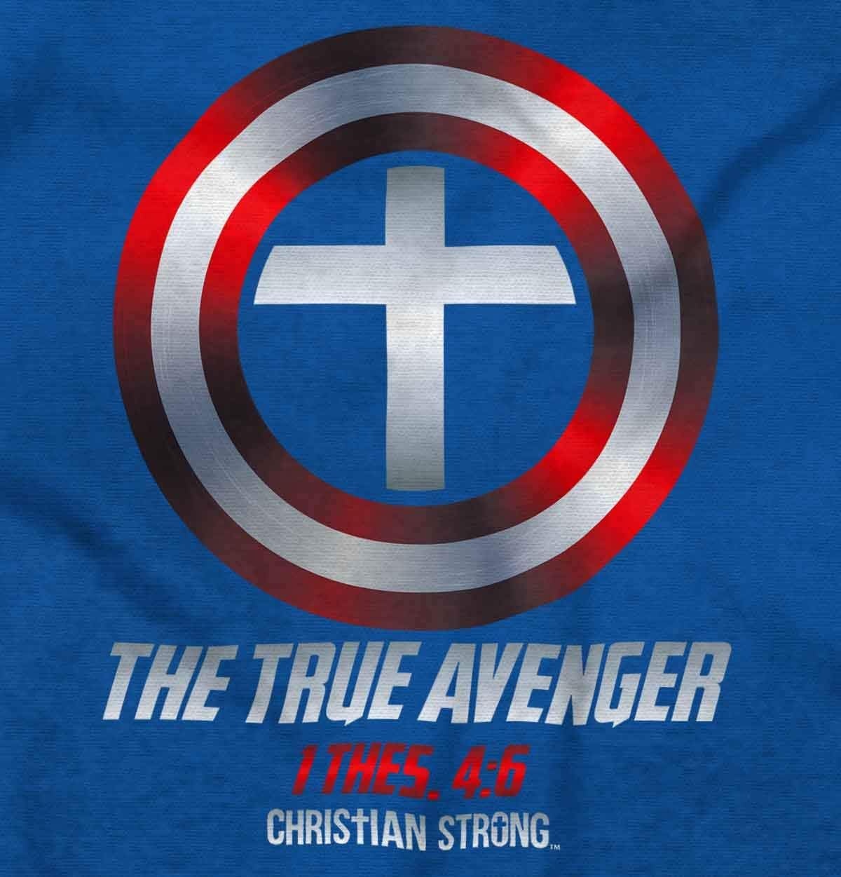 image:imageBrisco Brands True Avenger Christian Faith Hoodie Sweatshirt Women MenRoyal