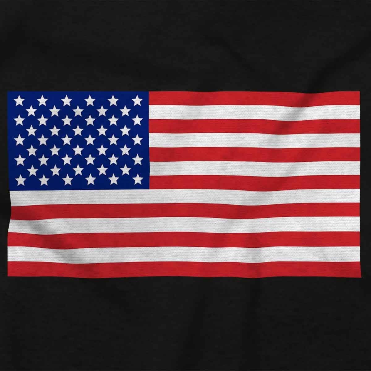 image:imageClassic American Flag USA Pride Long Sleeve Tshirt Men WomenBlack