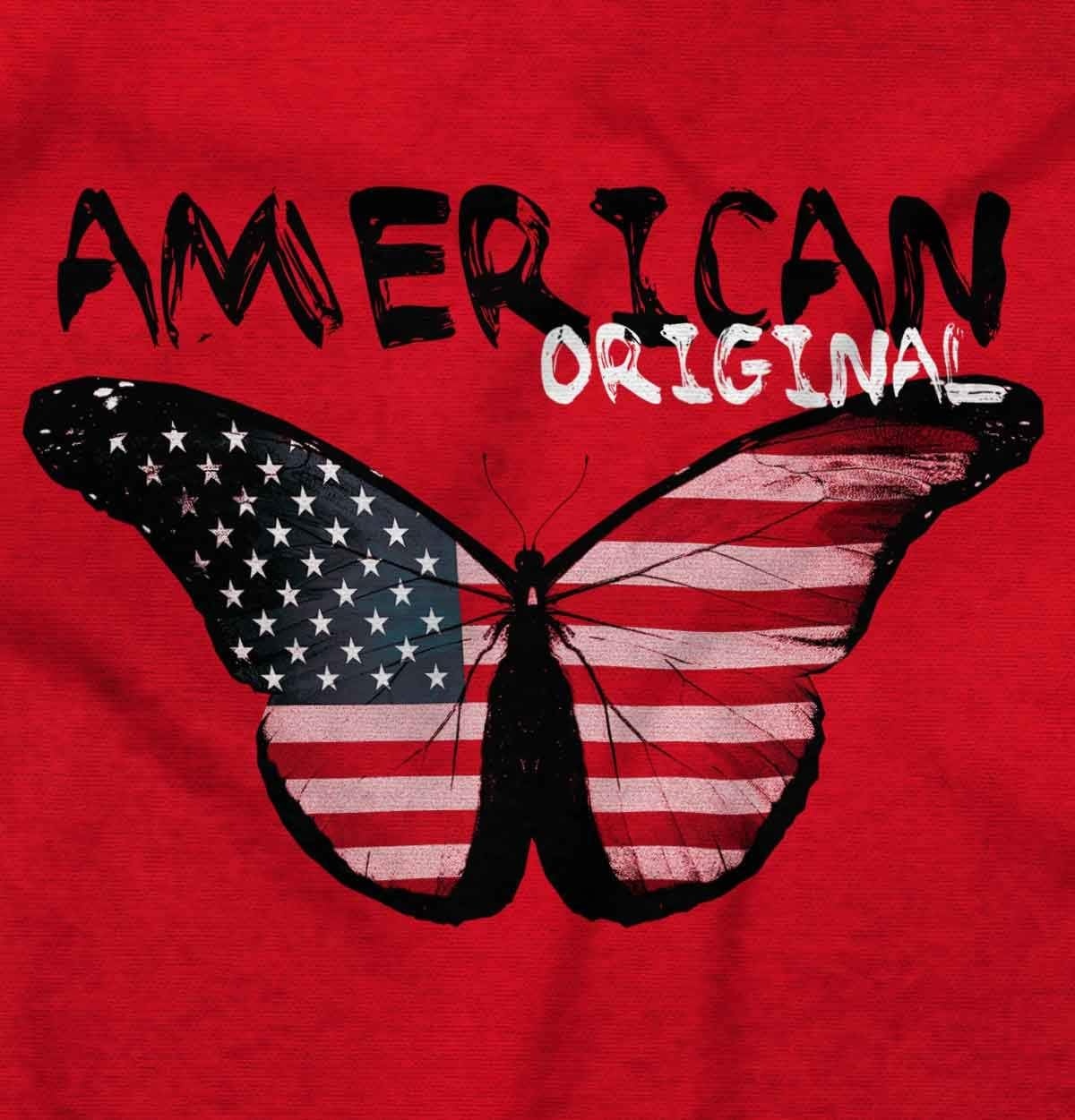 image:imageClassic Teaze America Pretty Patriotic Butterfly Zip Hoodie Sweatshirt WomenRed