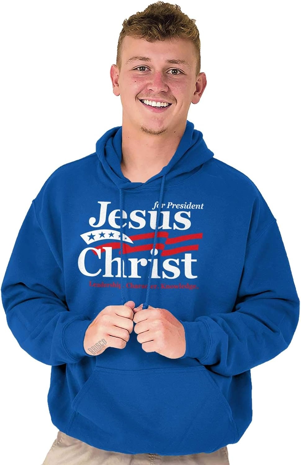 image:imageJesus Christ for President Funny Hoodie Sweatshirt Women MenRoyal