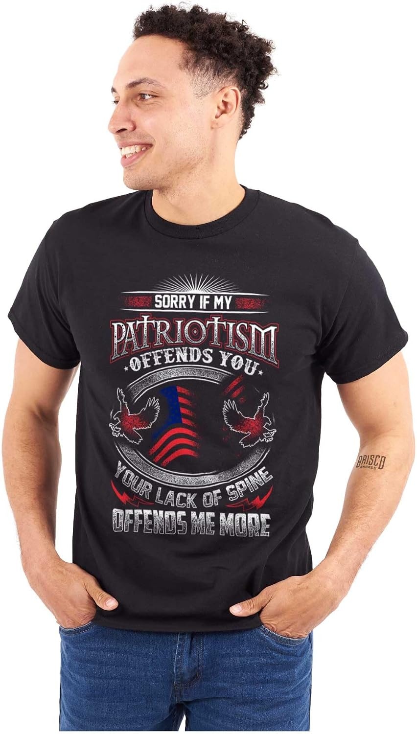 image:imagePatriotism Patriot Army Military Mens Graphic T Shirt TeesBlack