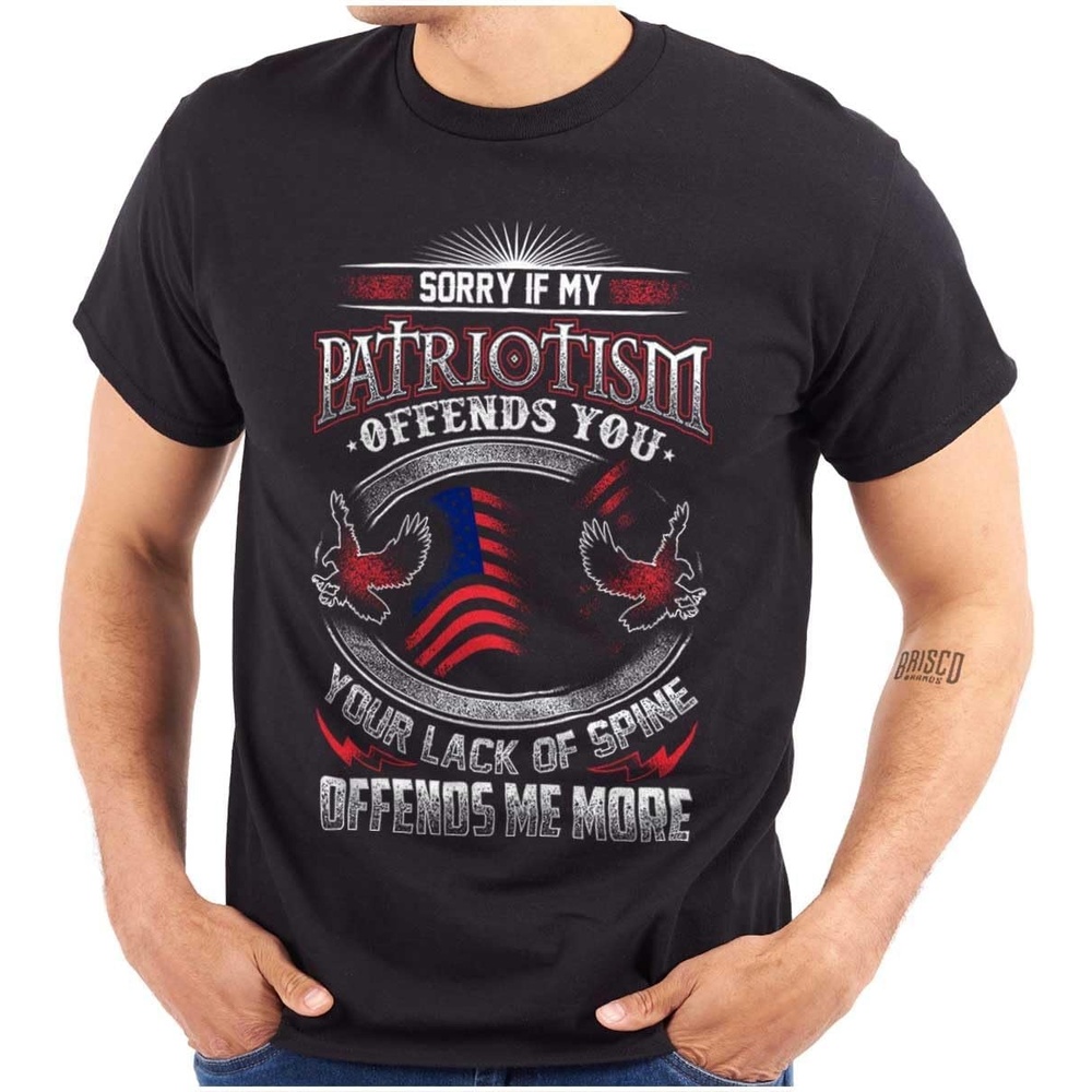 image:imagePatriotism Patriot Army Military Mens Graphic T Shirt TeesBlack