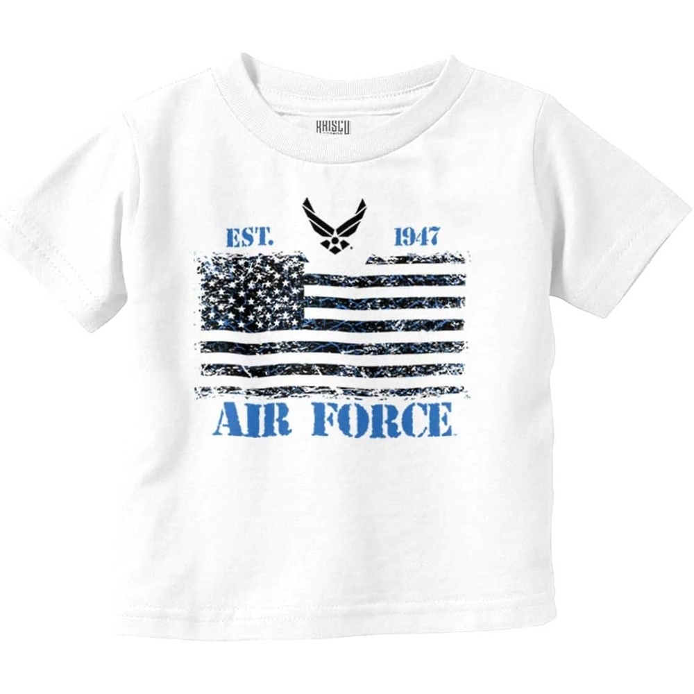 image:imageUS Air Force United States Flag Toddler Boy Girl T ShirtWhite