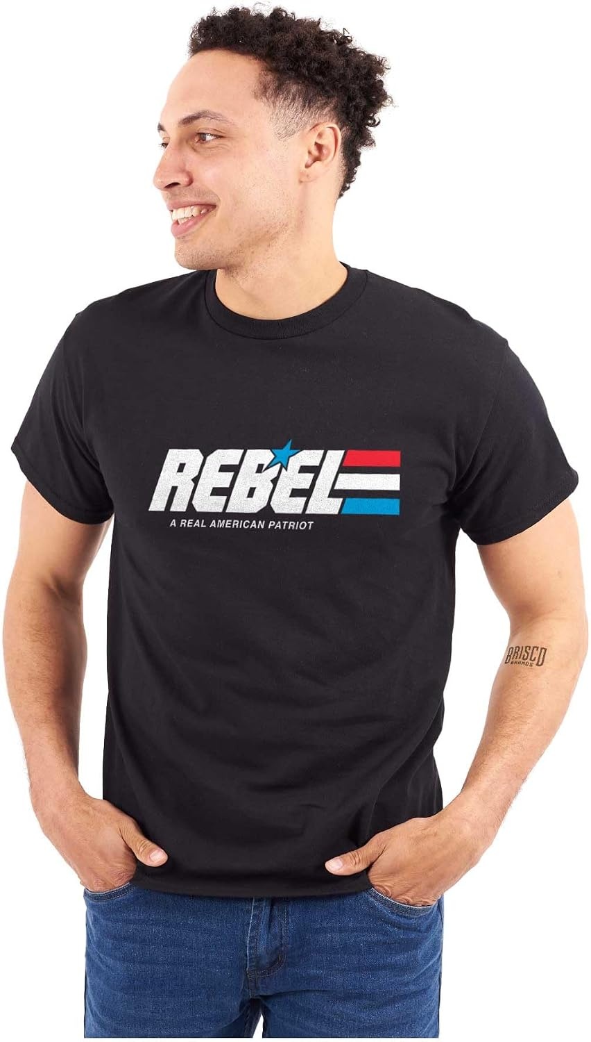 image:imageRebel American Flag Patriotic Freedom Graphic T Shirt Men or WomenBlack