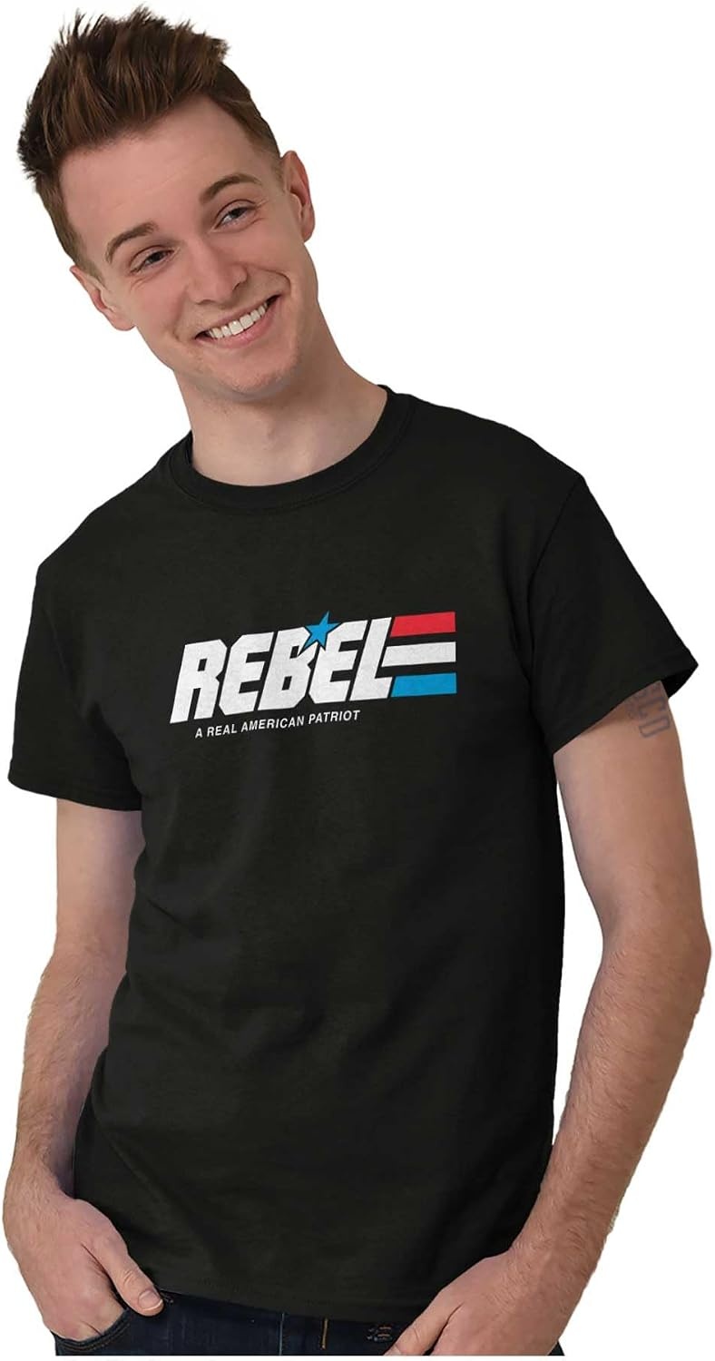 image:imageRebel American Flag Patriotic Freedom Graphic T Shirt Men or WomenBlack