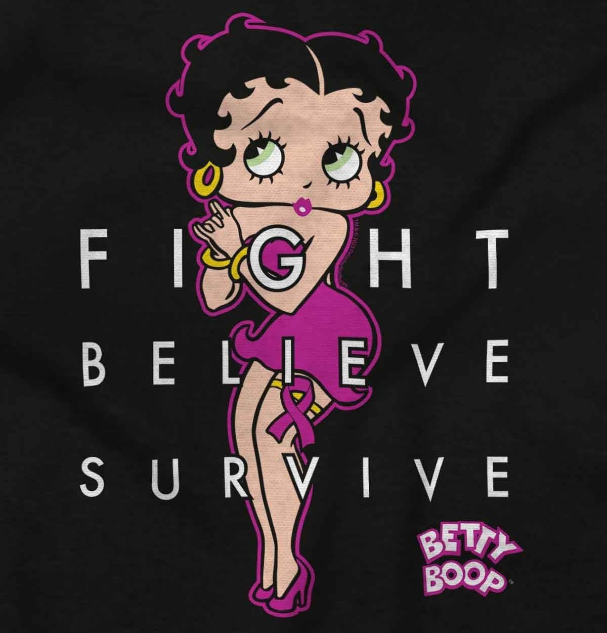 image:imageBetty Fight Breast Cancer Positivity Hoodie Sweatshirt WomenBlack