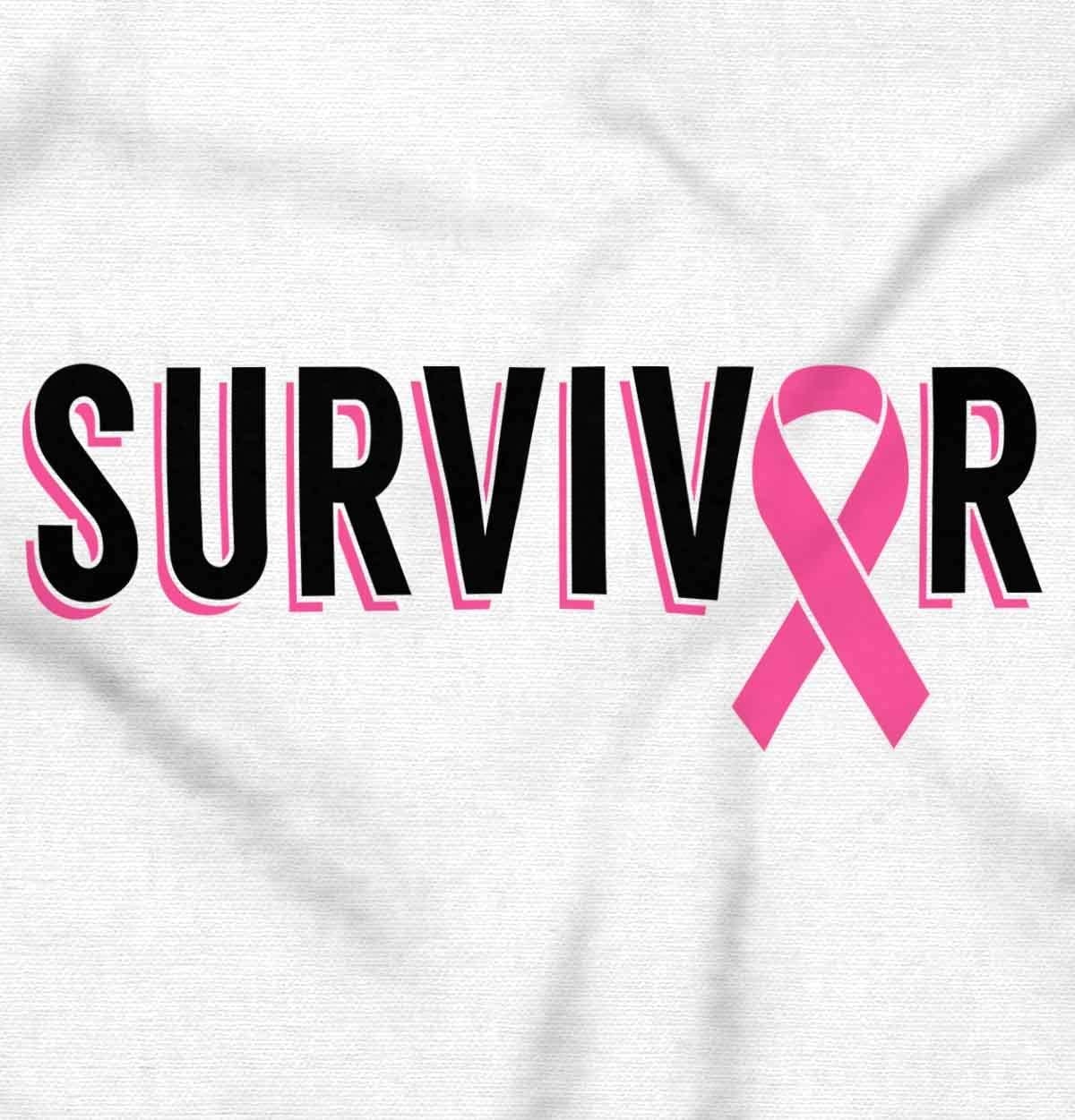 image:imageBreast Cancer Survivor Pink Ribbon Hoodie Sweatshirt WomenWhite