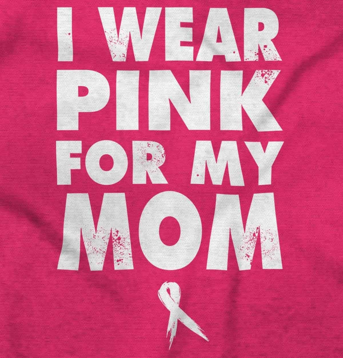 image:imageClassic Teaze I Wear Pink For My Mom Breast Cancer Hoodie Sweatshirt Women