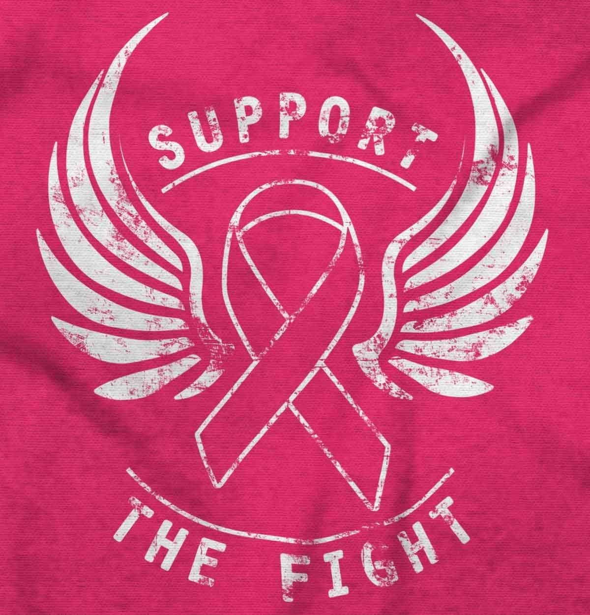 image:imageSupport The Fight Breast Cancer Pink Women Crewneck Sweatshirt