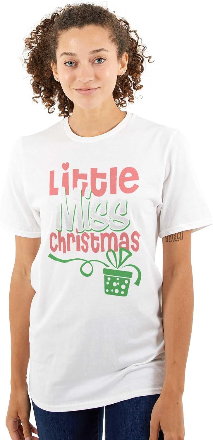 image:imageCute Little Miss Womens Graphic T Shirt TeesWhite