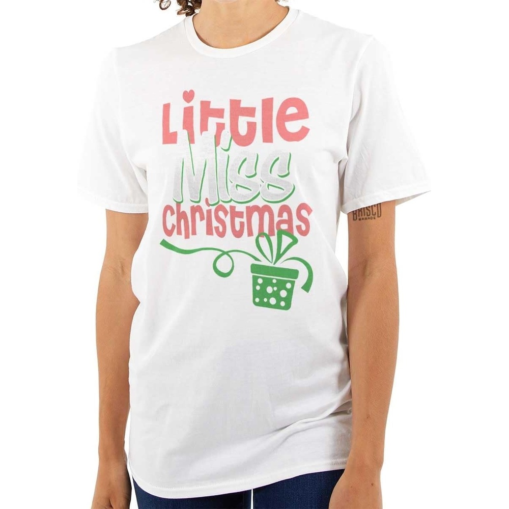 image:imageCute Little Miss Womens Graphic T Shirt TeesWhite