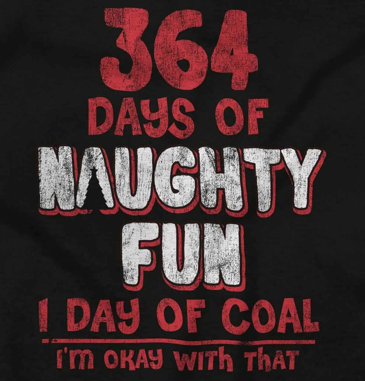 image:imageBrisco Brands Xmas Checklist Naughty Nice Tried Sweatshirt for Men or Women1 Day of Coal