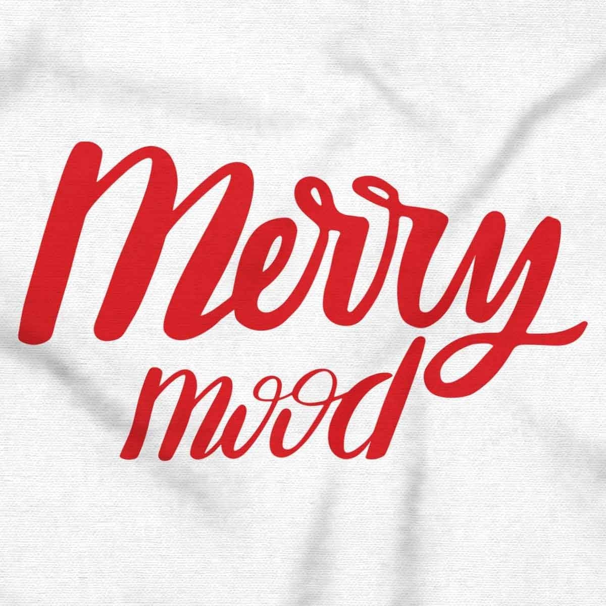 image:imageBrisco Brands Xmas Classic Christmas Merry Mood Baby Romper Boys or GirlsWhite