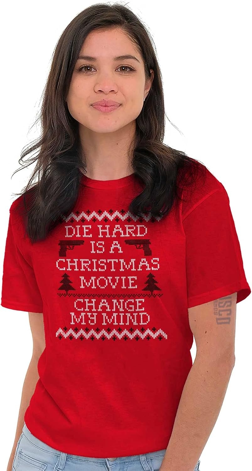 image:imageChristmas Movie Change My Mind Graphic T Shirt Men or WomenRed