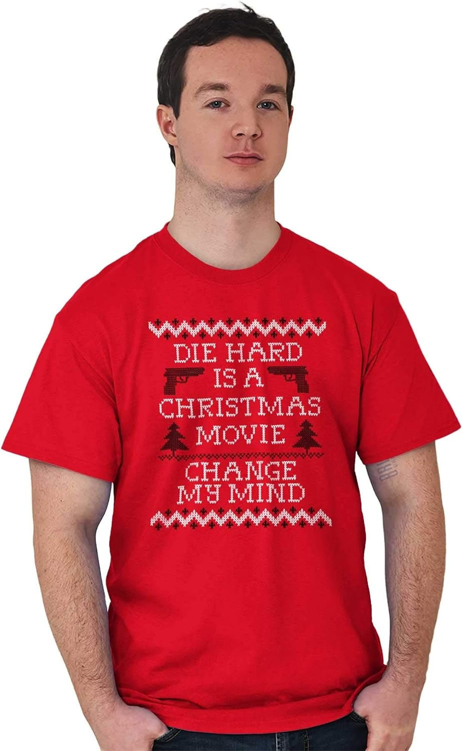 image:imageChristmas Movie Change My Mind Graphic T Shirt Men or WomenRed