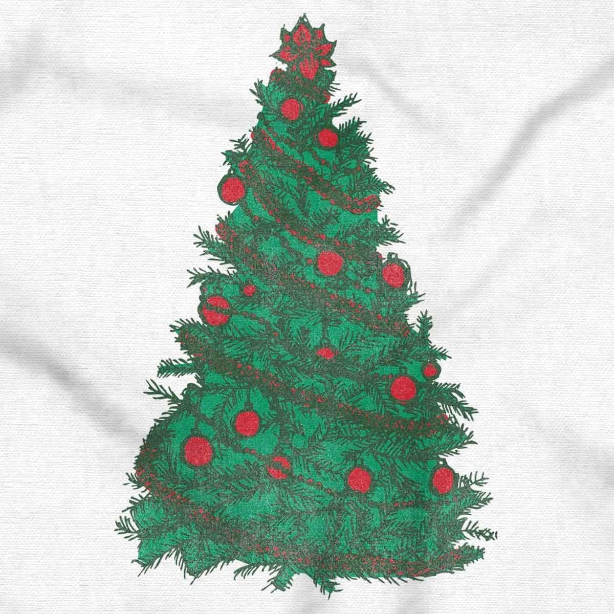 image:imageClassic Vintage Christmas Tree Graphic T Shirt Men or WomenWhite