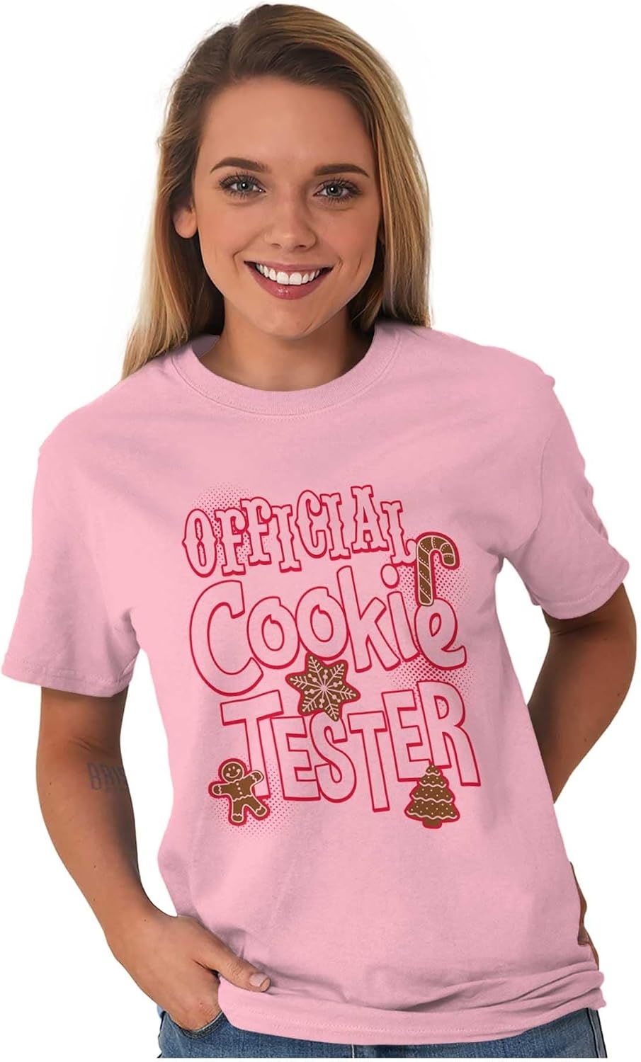 image:imageXmas Official Christmas Cookie Tester Graphic T Shirt Men or Women Azalea