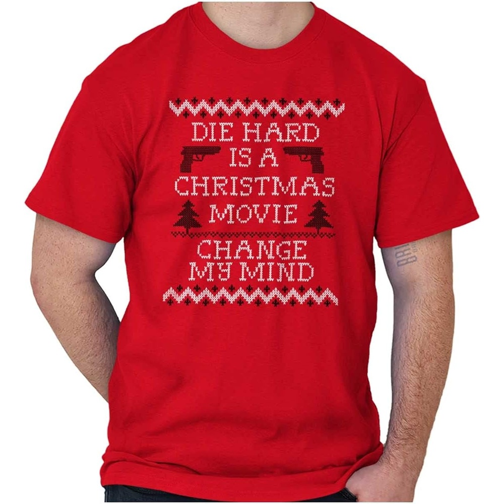 image:imageChristmas Movie Change My Mind Graphic T Shirt Men or WomenRed