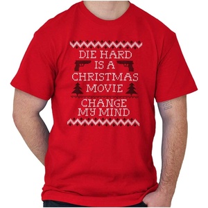 Christmas Movie Change My Mind Graphic T Shirt Men or Women(Red)