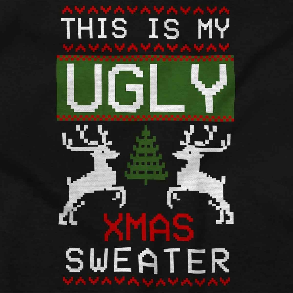 image:imageBrisco Brands Xmas This My Ugly Christmas Sweater Sweatshirt for Men or WomenBlack