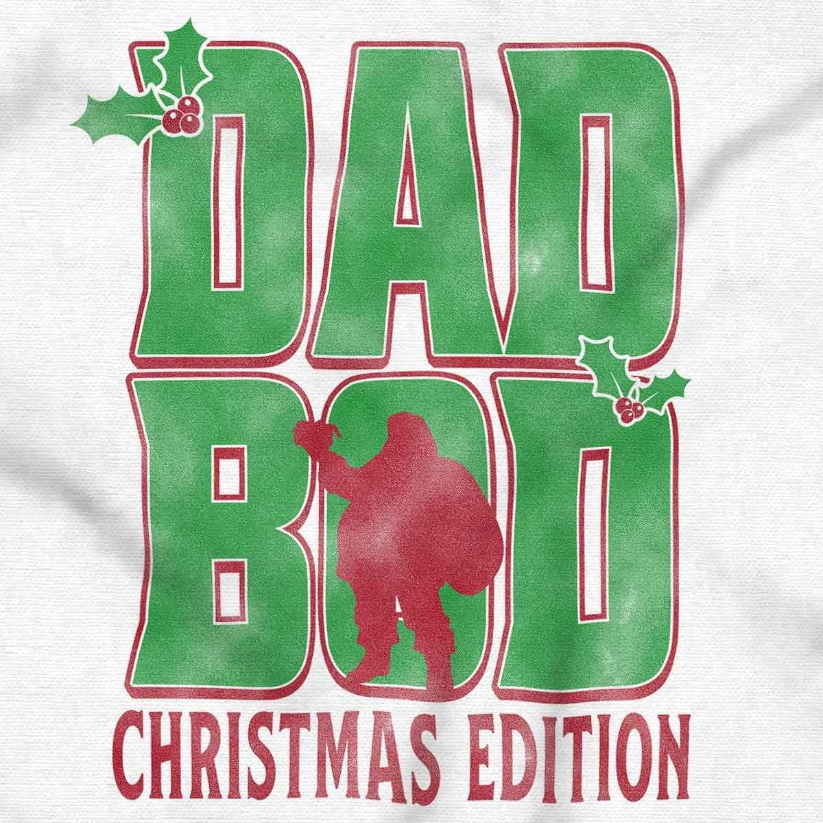 image:imageFunny Dad BOD Christmas Edition Mens Graphic T Shirt TeesWhite
