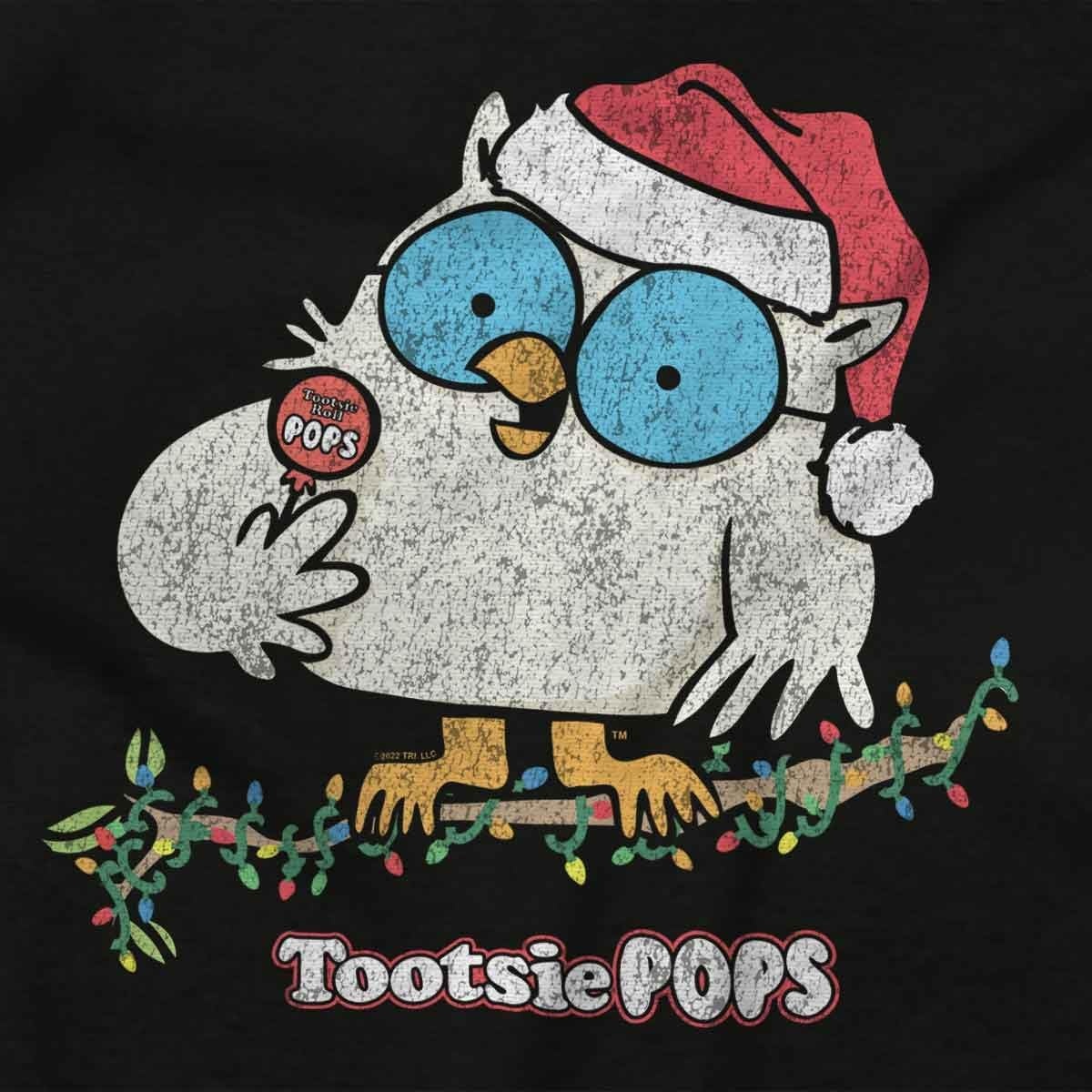 image:imageTootsie Mr Owl Christmas Santa Sweatshirt for Men or WomenBlack