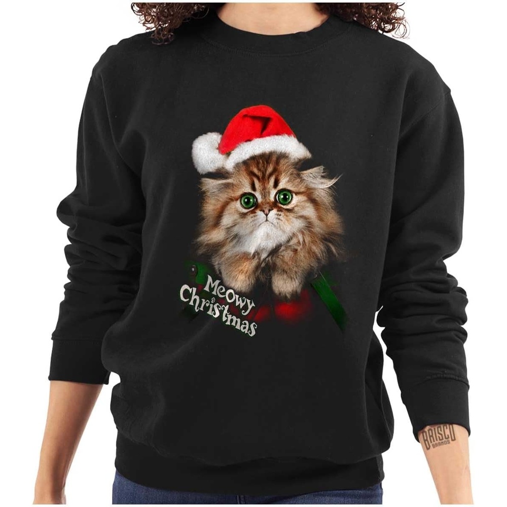image:imageClassic Teaze Merry Christmas Ya Filthy Animal Sweatshirt for Men or WomenMeowy Christmas