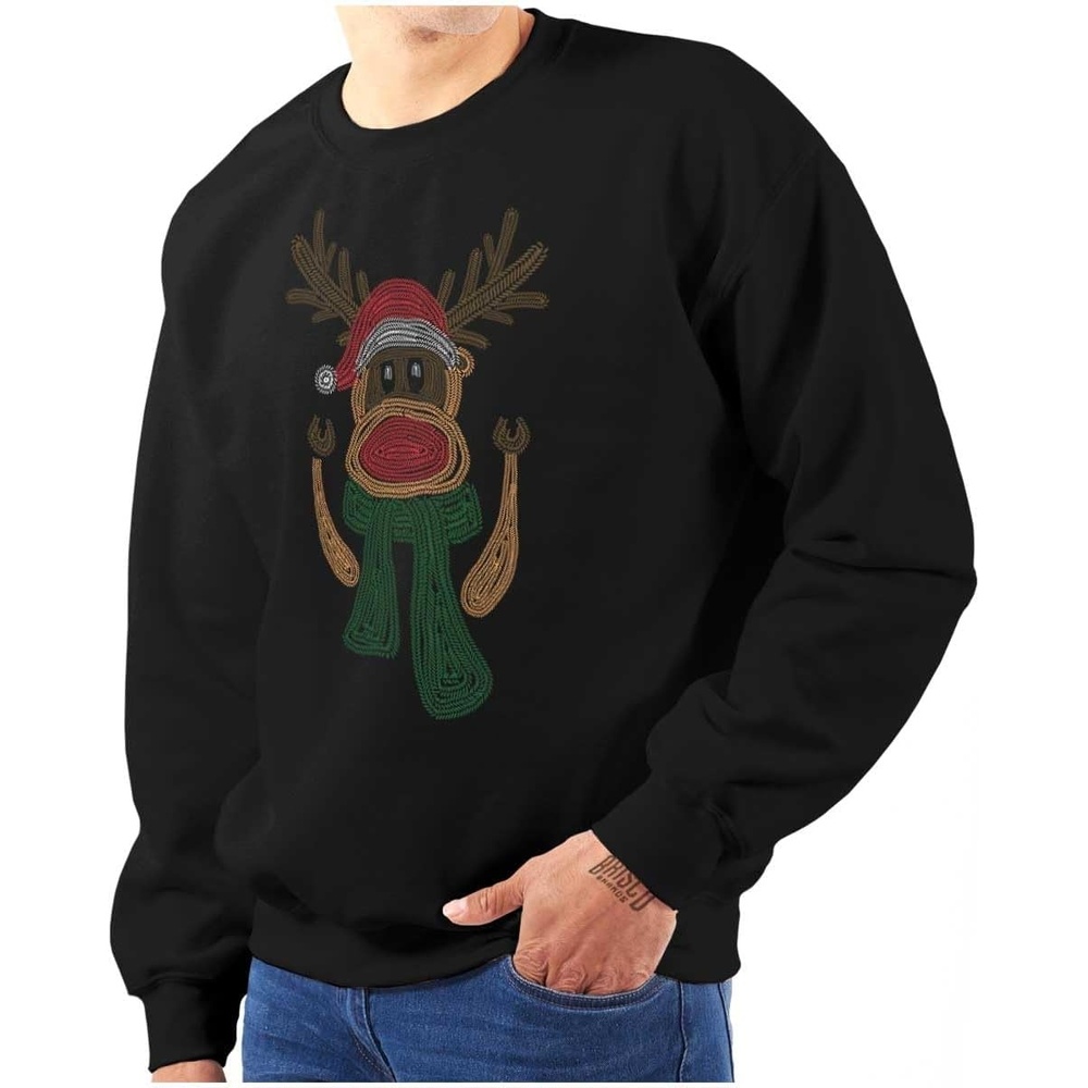 image:imageClassic Teaze Merry Christmas Ya Filthy Animal Sweatshirt for Men or WomenReindeer