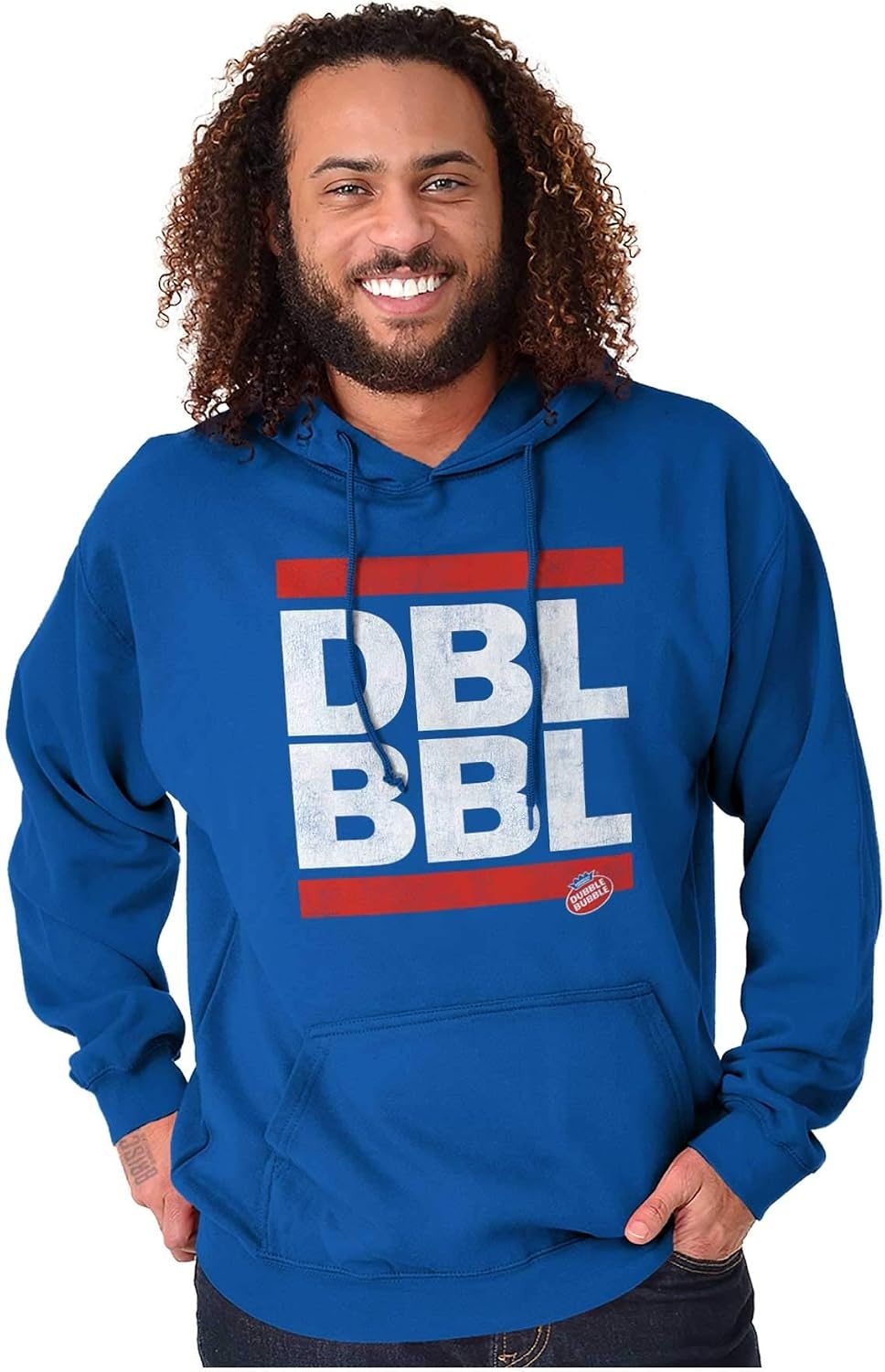 image:imageBrisco Brands Vintage Run Dubble Bubble Retro Logo Hoodie Sweatshirt Women MenRoyal