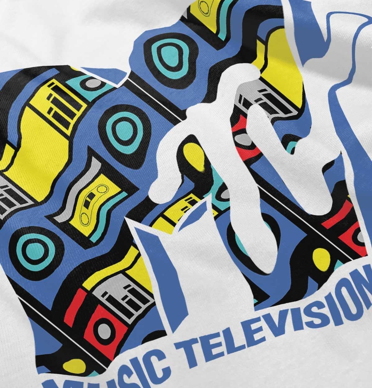image:imageCool Retro MTV Boombox Radio Logo Toddler Boy Girl T ShirtWhite