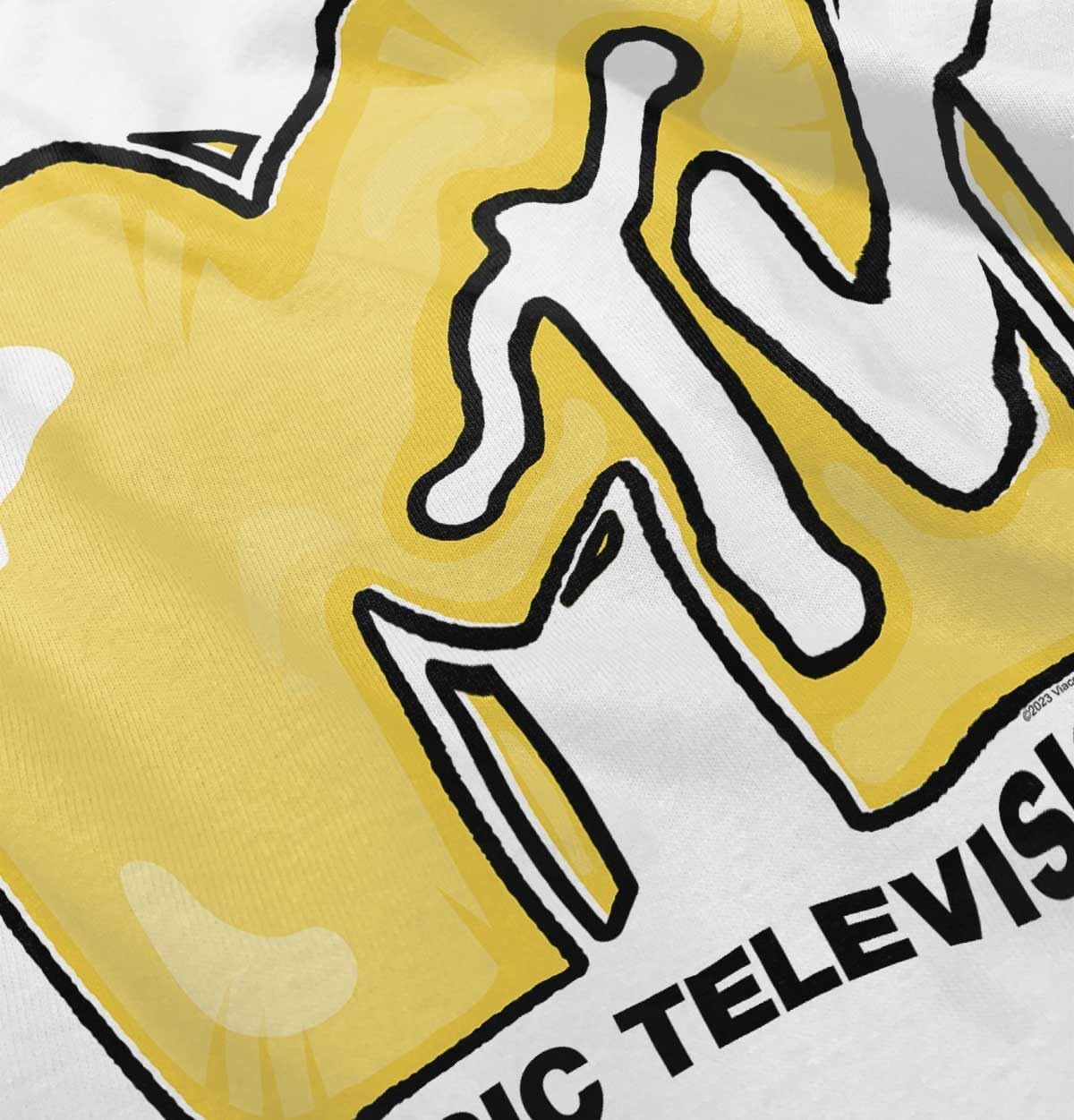image:imageCool Retro MTV Bubble Balloon Logo Toddler Boy Girl T ShirtWhite