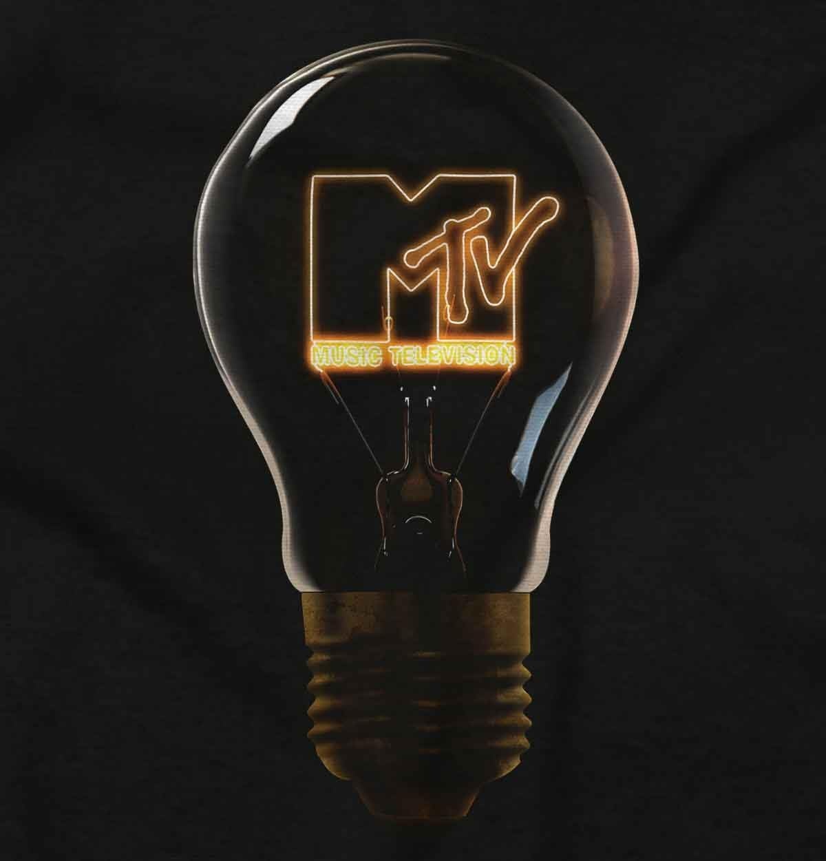 image:imageCool Retro MTV Lit Light Bulb Logo Toddler Boy Girl T ShirtBlack