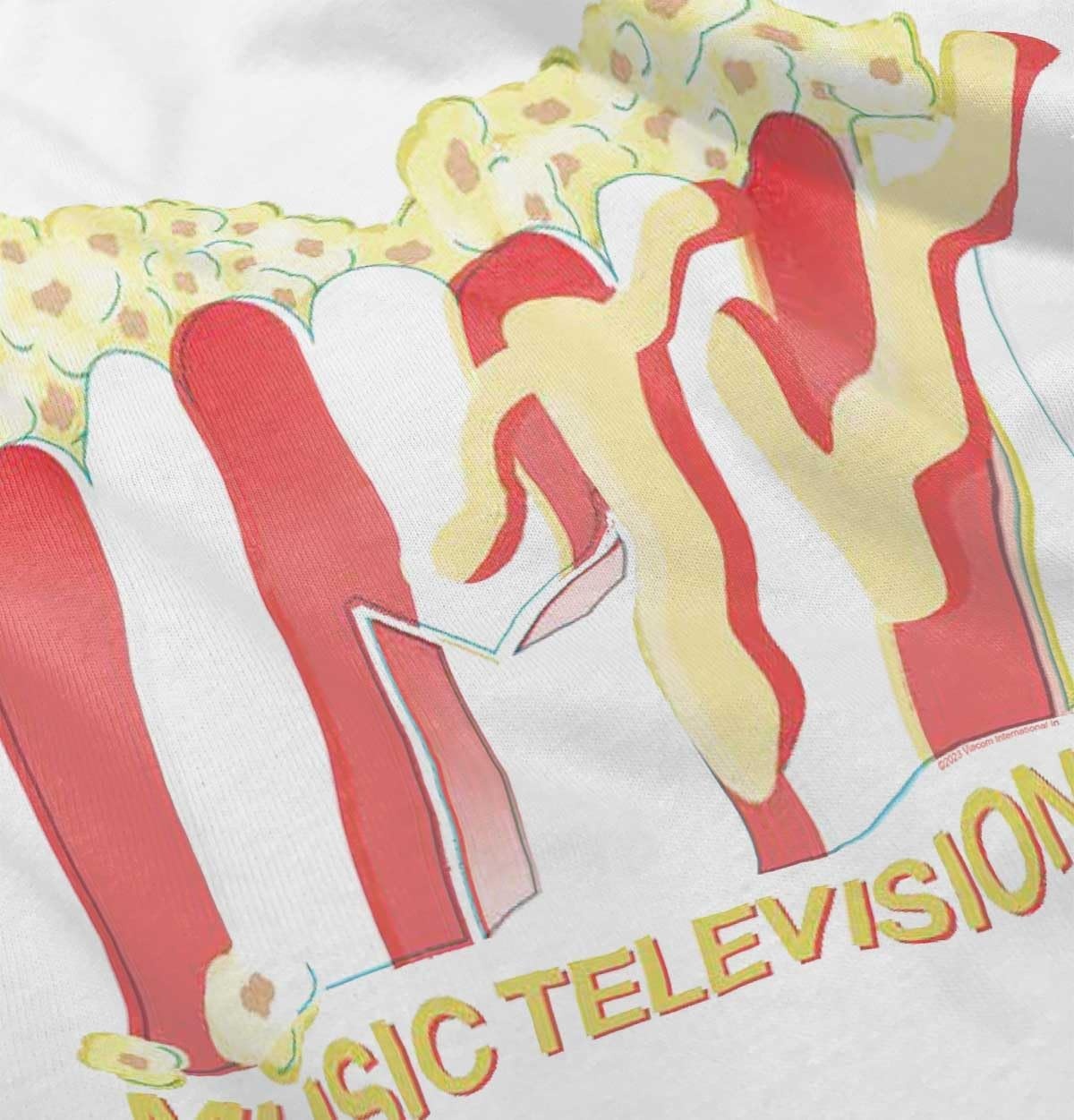 image:imageRetro MTV Buttered Popcorn Logo Toddler Boy Girl T ShirtWhite