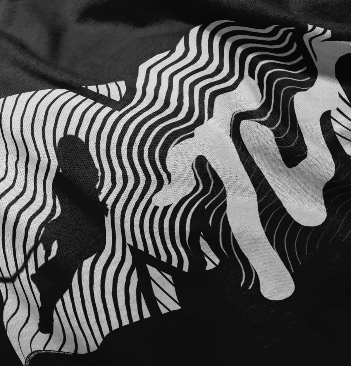 image:imageRetro MTV Stripes Logo Moon Man Toddler Boy Girl T ShirtBlack