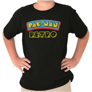 Brisco Brands High Score 80’s Arcade Pacman Crewneck T Shirts Boy Girl