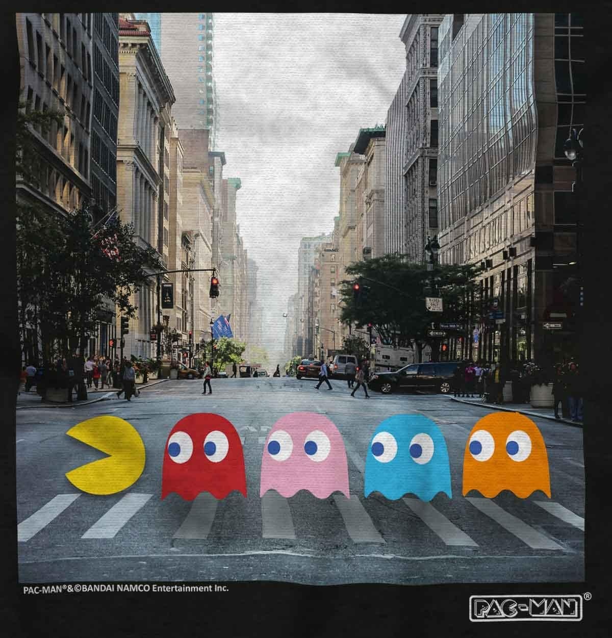 image:imageBrisco Brands PACMAN Ghosts Classic Rock Album Sweatshirt for Men or WomenBlack